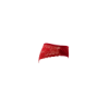 Culotte rouge en dentelle avec nœud en satin 